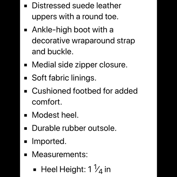 NWT Born Syd Distressed Suede Leather Ankle Boots - Picture 8 of 8